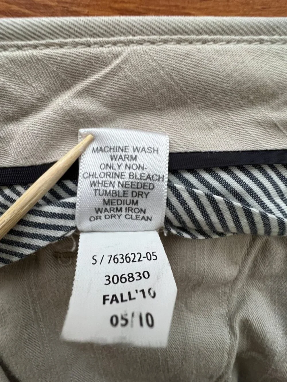 Men's Banana Republic Pants, Dawson Chino, Khaki, 33x32, EC!